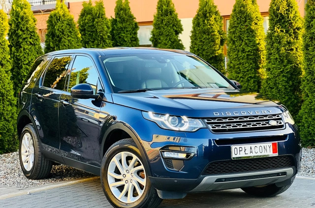 Land Rover Discovery Sport cena 74900 przebieg: 106816, rok produkcji 2017 z Opole Lubelskie małe 781